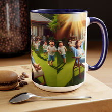 Load image into Gallery viewer, Mother's Day (4) Two-Tone Coffee Mugs, 15oz