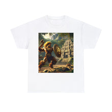 Load image into Gallery viewer, Leo Aztec (6) Unisex Heavy Cotton Tee