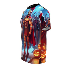 Load image into Gallery viewer, Aries Halloween (4) Unisex Cut & Sew Tee (AOP)