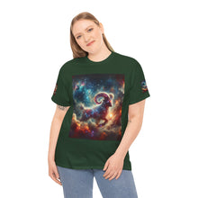 Load image into Gallery viewer, Aries Celestial Astrology Tee - Unisex Short Sleeve Shirt, Cosmic T-Shirt, Horoscope Apparel, Astrology Gift, Zodiac Wear