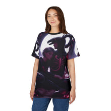 Load image into Gallery viewer, Mystical Romance Unisex Cut & Sew Tee - Moonlit Love & Scorpion Design