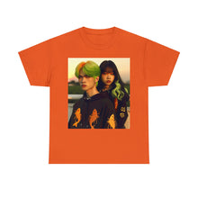 Load image into Gallery viewer, Unisex Pisces Couple (4) Heavy Cotton Tee