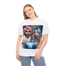 Load image into Gallery viewer, Libra Birthday (3) Unisex Heavy Cotton Tee