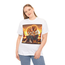 Load image into Gallery viewer, Leo Couple (5) Unisex Heavy Cotton Tee