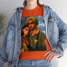 Load image into Gallery viewer, Unisex Pisces Couple (2) Heavy Cotton Tee