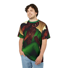 Load image into Gallery viewer, Romantic Unisex Cut & Sew Tee - Taurus Green Love Design