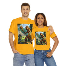 Load image into Gallery viewer, Leo Aztec (7) Unisex Heavy Cotton Tee