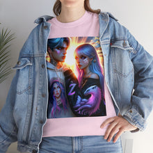 Load image into Gallery viewer, Unisex Libra Couple (1) Heavy Cotton Tee
