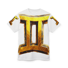 Load image into Gallery viewer, Angled Sharp Edges Unisex Gemini T-Shirt (4)