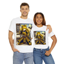 Load image into Gallery viewer, Samurai Gemini (F3) Unisex Heavy Cotton Tee