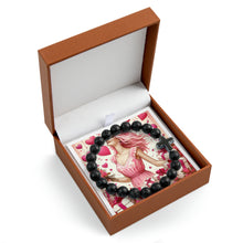 Load image into Gallery viewer, My Libra Valentine Cross Bead Bracelet
