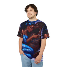 Load image into Gallery viewer, Romantic Aquarius Unisex Graphic Tee - Couples Love Design
