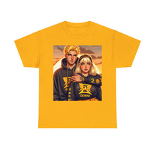 Load image into Gallery viewer, Unisex Gemini Couple (3) Heavy Cotton Tee