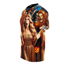 Load image into Gallery viewer, Leo Halloween (2) Unisex Cut & Sew Tee (AOP)