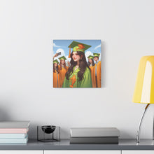 Load image into Gallery viewer, Graduation Canvas Art, Unique Gift for Grads, Home Decor, Wall Art, Motivational Art