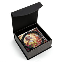 Load image into Gallery viewer, My Gemini Valetine Cross Bead Bracelet