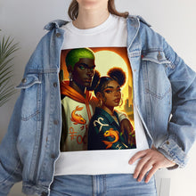 Load image into Gallery viewer, Unisex Pisces Couple (1) Heavy Cotton Tee