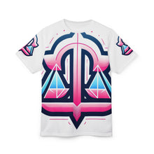 Load image into Gallery viewer, Unisex Graphic Tee, Bold AOP Fashion Shirt, Trendy Summer Wear, Unique Gift for Him/Her, Stylish Graphic Tee, Casual Daily Outfits