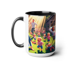 Load image into Gallery viewer, Mother's Day (3) Two-Tone Coffee Mugs, 15oz