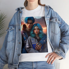 Load image into Gallery viewer, Unisex Aquarius Couple (1) Heavy Cotton Tee