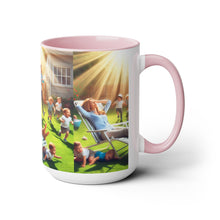 Load image into Gallery viewer, Mother's Day (1) Two-Tone Coffee Mugs, 15oz