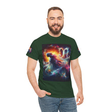 Load image into Gallery viewer, Virgo Cosmic Astrology Tee, Horoscope T-Shirt, Zodiac Cotton Shirt, Unisex Graphic Tee, Celestial Apparel, Astrology Gift
