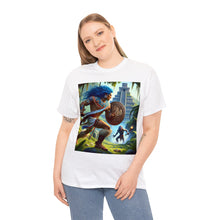 Load image into Gallery viewer, Aquarius Aztec (3) Unisex Heavy Cotton Tee