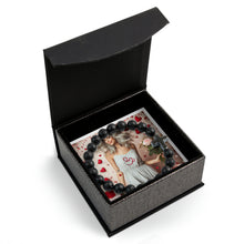 Load image into Gallery viewer, My Capricorn Valentine Cross Bead Bracelet