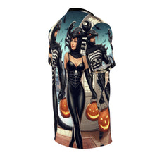 Load image into Gallery viewer, Scorpio Halloween (1) Unisex Cut & Sew Tee (AOP)