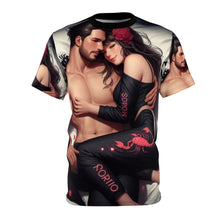 Load image into Gallery viewer, Romantic Unisex Cut & Sew Tee - Astrology Inspired Love Design