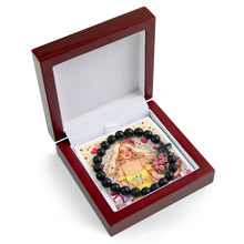 Load image into Gallery viewer, My Gemini Valentine (3) Cross Bead Bracelet