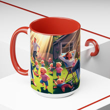 Load image into Gallery viewer, Mother's Day (3) Two-Tone Coffee Mugs, 15oz