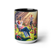 Load image into Gallery viewer, Mother's Day (3) Two-Tone Coffee Mugs, 15oz
