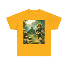 Load image into Gallery viewer, Leo Aztec (2) Unisex Heavy Cotton Tee