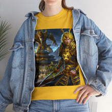 Load image into Gallery viewer, Samurai Gemini (3) Unisex Heavy Cotton Tee