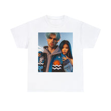 Load image into Gallery viewer, Unisex Aquarius Couple (2) Heavy Cotton Tee