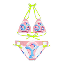 Load image into Gallery viewer, Libra (1) Strappy Bikini Set (AOP)
