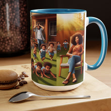 Load image into Gallery viewer, Mother's Day (5) Two-Tone Coffee Mugs, 15oz