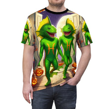 Load image into Gallery viewer, Pisces Halloween (1) Unisex Cut & Sew Tee (AOP)