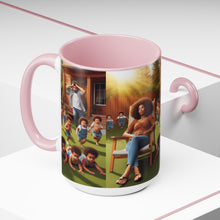 Load image into Gallery viewer, Mother's Day (5) Two-Tone Coffee Mugs, 15oz