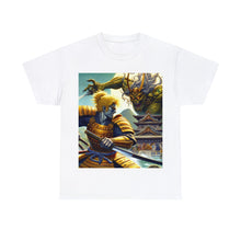 Load image into Gallery viewer, Samurai Gemini (1) Unisex Heavy Cotton Tee