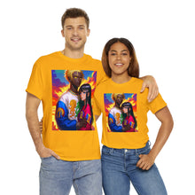 Load image into Gallery viewer, Unisex Gemini Couple (2) Heavy Cotton Tee