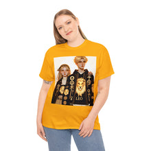 Load image into Gallery viewer, Unisex Leo Couple (3) Heavy Cotton Tee
