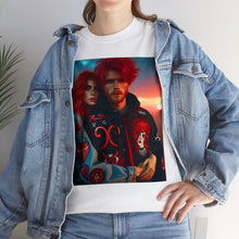 Load image into Gallery viewer, Unisex Aries couple (2) Heavy Cotton Tee