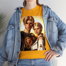 Load image into Gallery viewer, Unisex Leo Couple (1) Heavy Cotton Tee