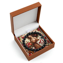 Load image into Gallery viewer, My Virgo Valentine Cross Bead Bracelet