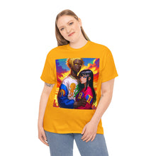 Load image into Gallery viewer, Unisex Gemini Couple (2) Heavy Cotton Tee