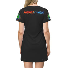 Load image into Gallery viewer, Virgo All Over Print T-Shirt Dress