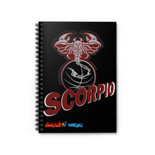 Load image into Gallery viewer, Scorpio Spiral Notebook - Ruled Line
