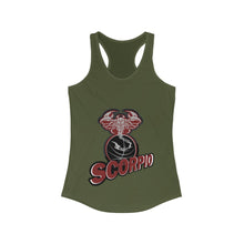 Load image into Gallery viewer, Scorpio Women's Ideal Racerback Tank
